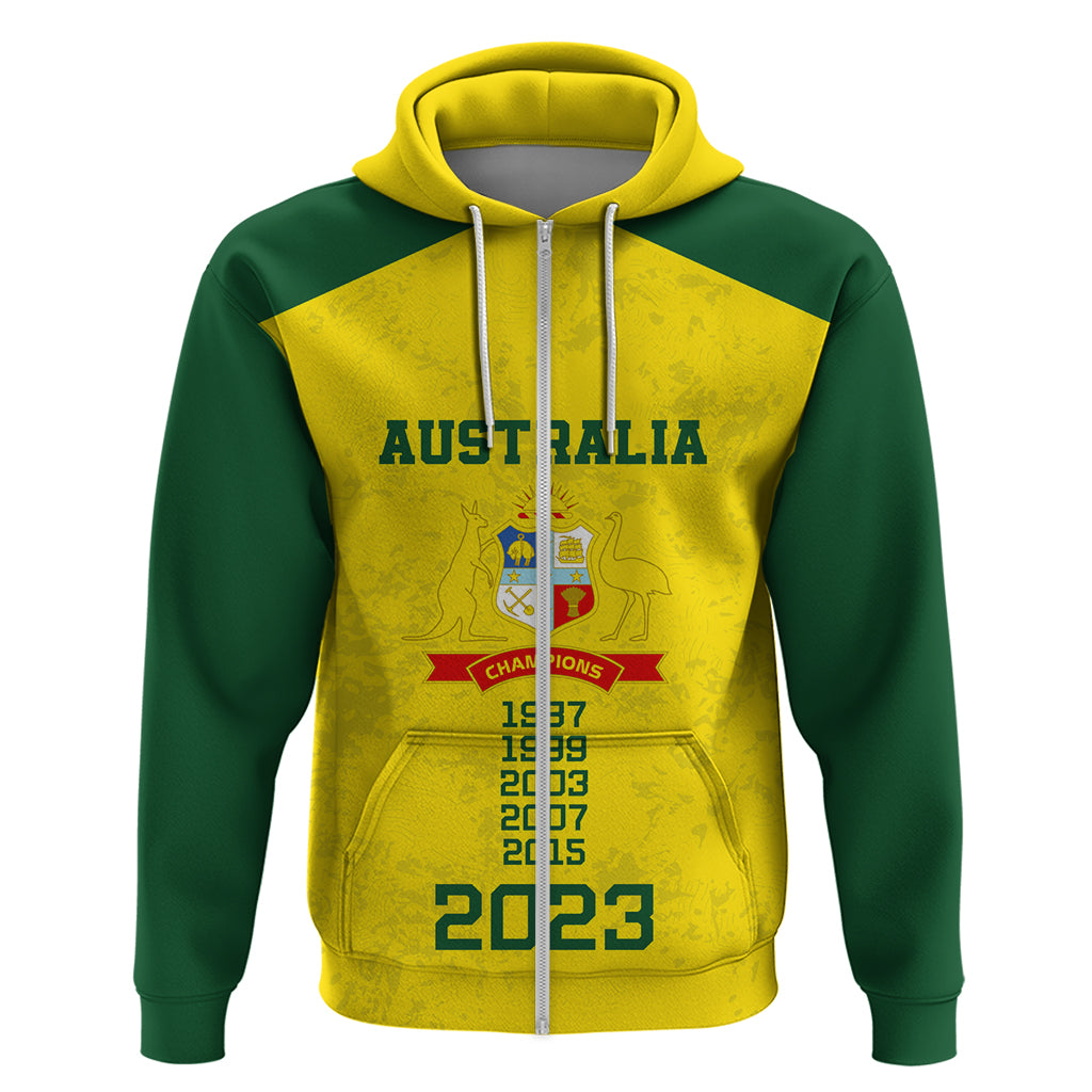 Australia Cricket Hoodie History Champions World Cup Unique LT9 - Vibe Hoodie Shop