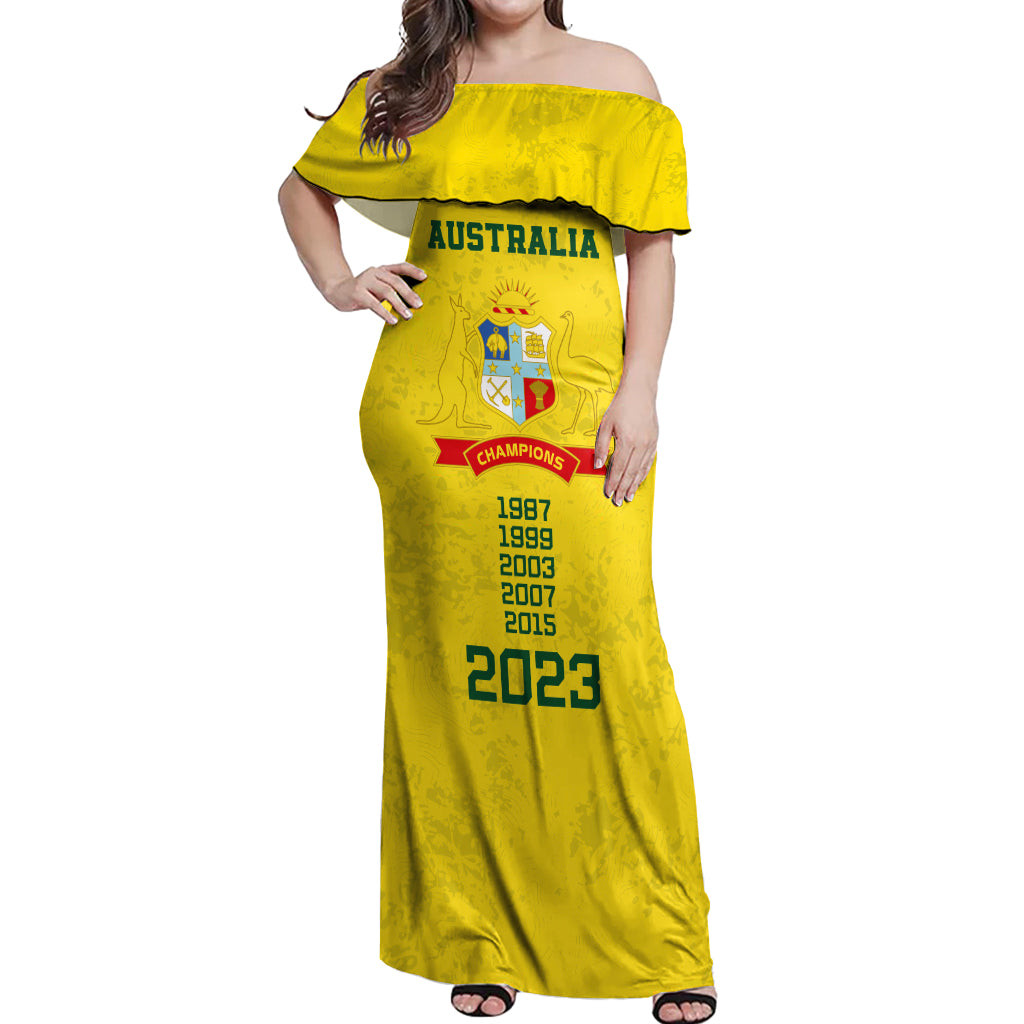 australia-cricket-off-shoulder-maxi-dress-history-champions-world-cup-unique