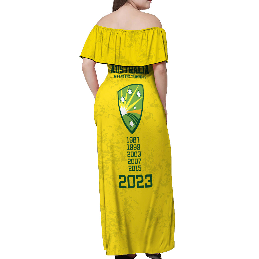 australia-cricket-off-shoulder-maxi-dress-history-champions-world-cup-unique