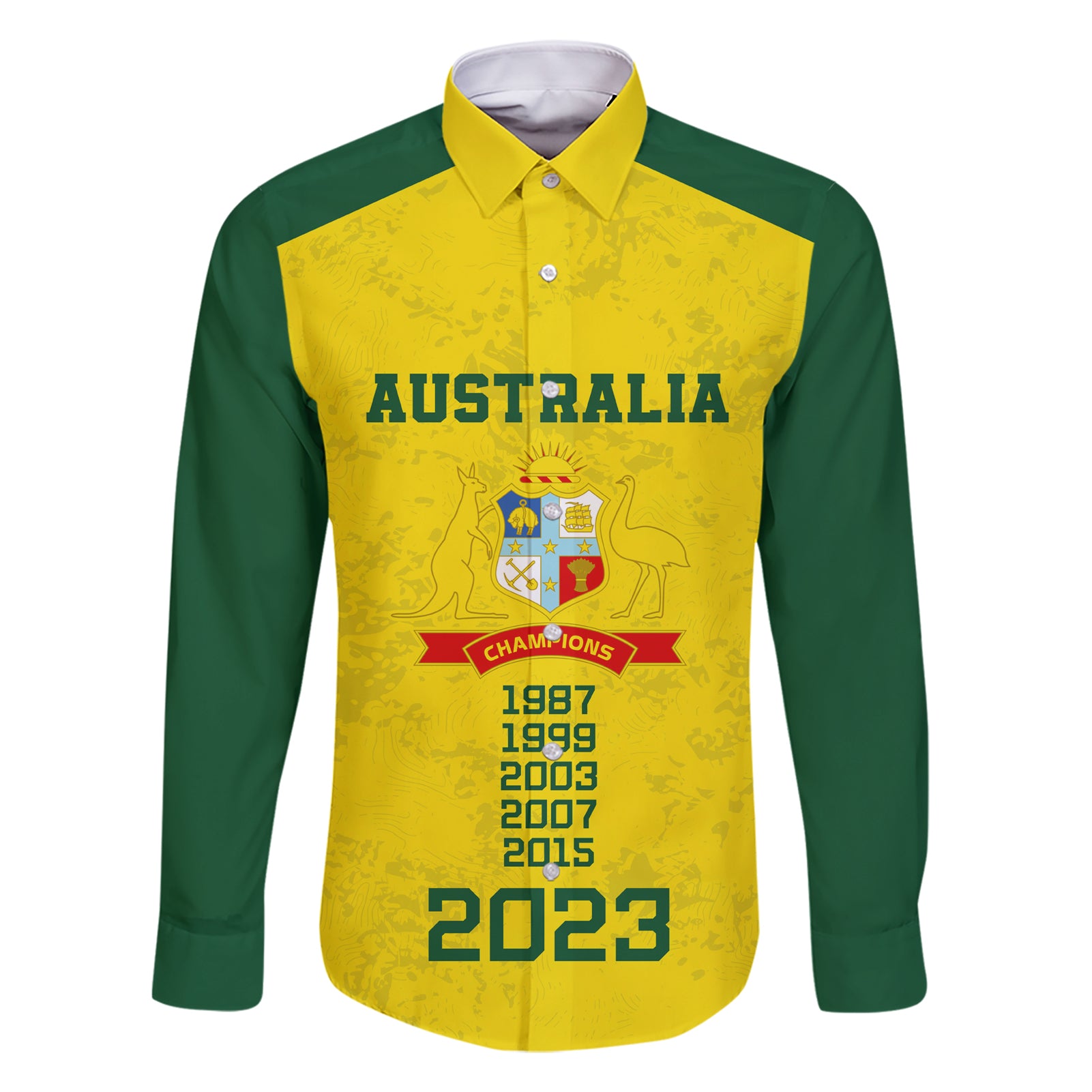 custom-australia-cricket-family-matching-short-sleeve-bodycon-dress-and-hawaiian-shirt-history-champions-world-cup-unique