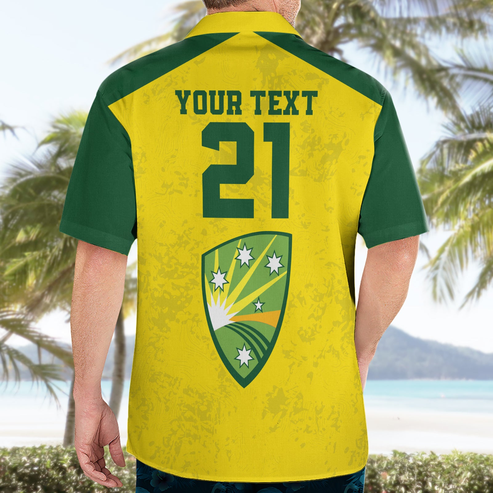 Custom Australia Cricket Hawaiian Shirt History Champions World Cup Unique - Vibe Hoodie Shop