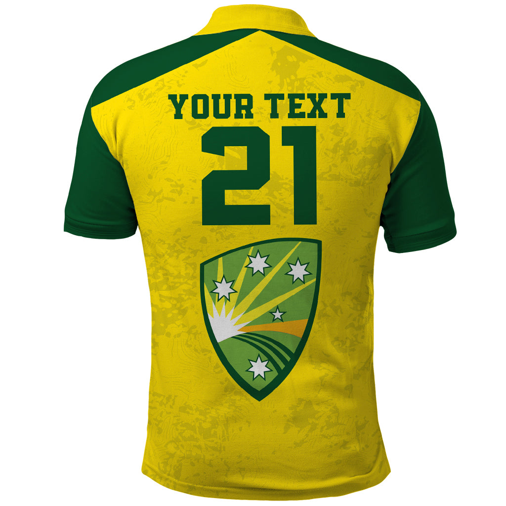 Custom Australia Cricket Polo Shirt History Champions World Cup Unique LT9 - Vibe Hoodie Shop