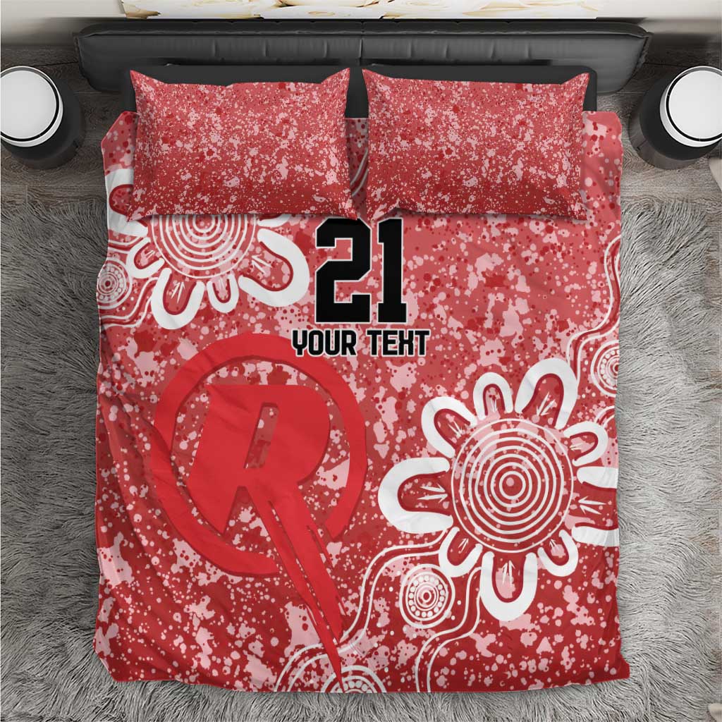 Australian Renegades Cricket Custom Bedding Set Minimalism Aboriginal - Vibe Hoodie Shop