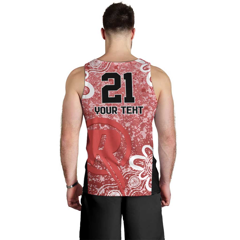 Australian Renegades Cricket Custom Men Tank Top Minimalism Aboriginal - Vibe Hoodie Shop