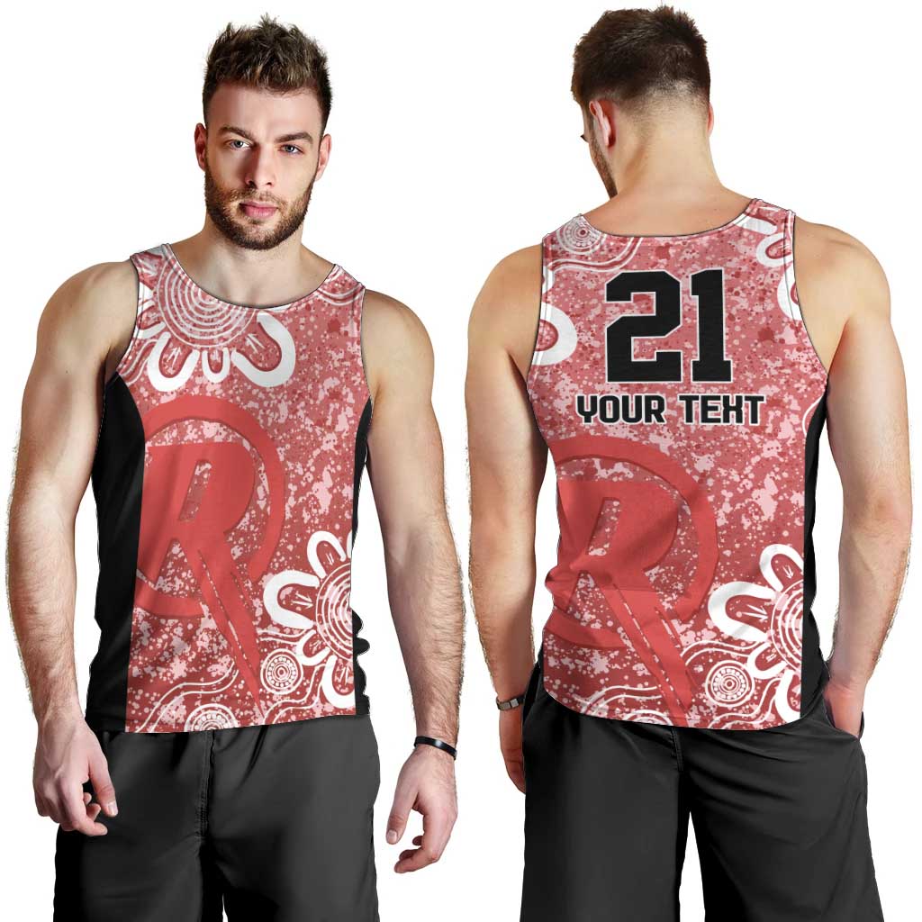 Australian Renegades Cricket Custom Men Tank Top Minimalism Aboriginal - Vibe Hoodie Shop