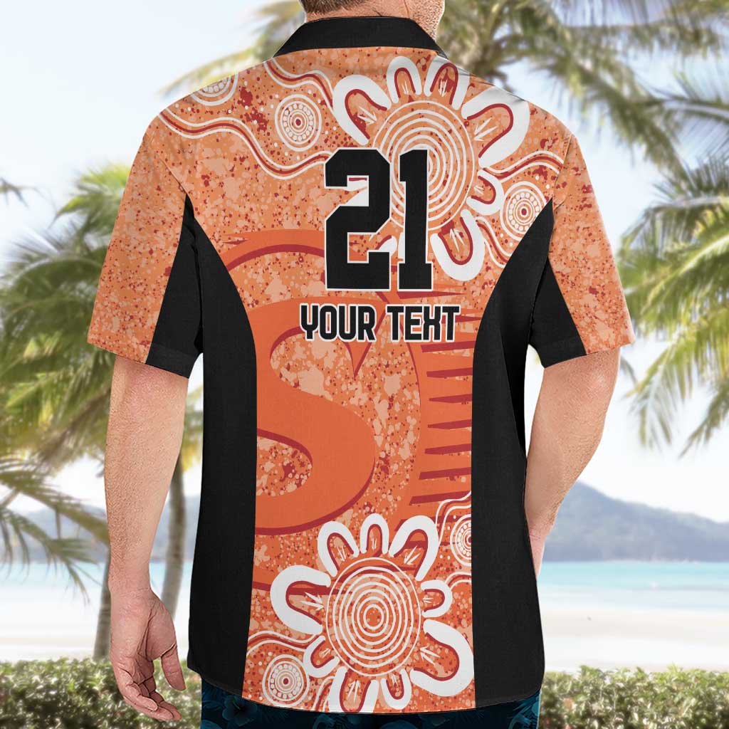 Australian Scorchers Cricket Custom Hawaiian Shirt Minimalism Aboriginal - Vibe Hoodie Shop