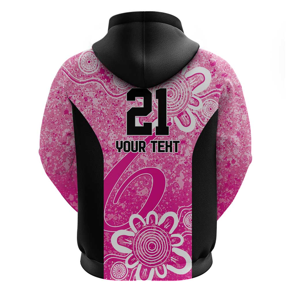 Australian Sixers Cricket Custom Hoodie Minimalism Aboriginal LT9 - Vibe Hoodie Shop