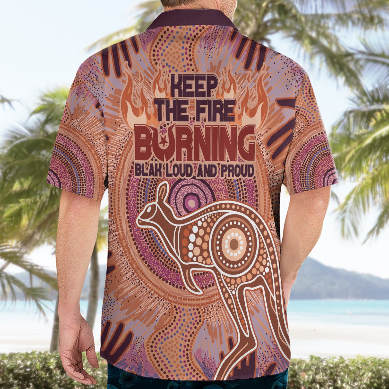 Fire Together NAIDOC 2024 Hawaiian Shirt Indigenous Cultural Spirit - Vibe Hoodie Shop