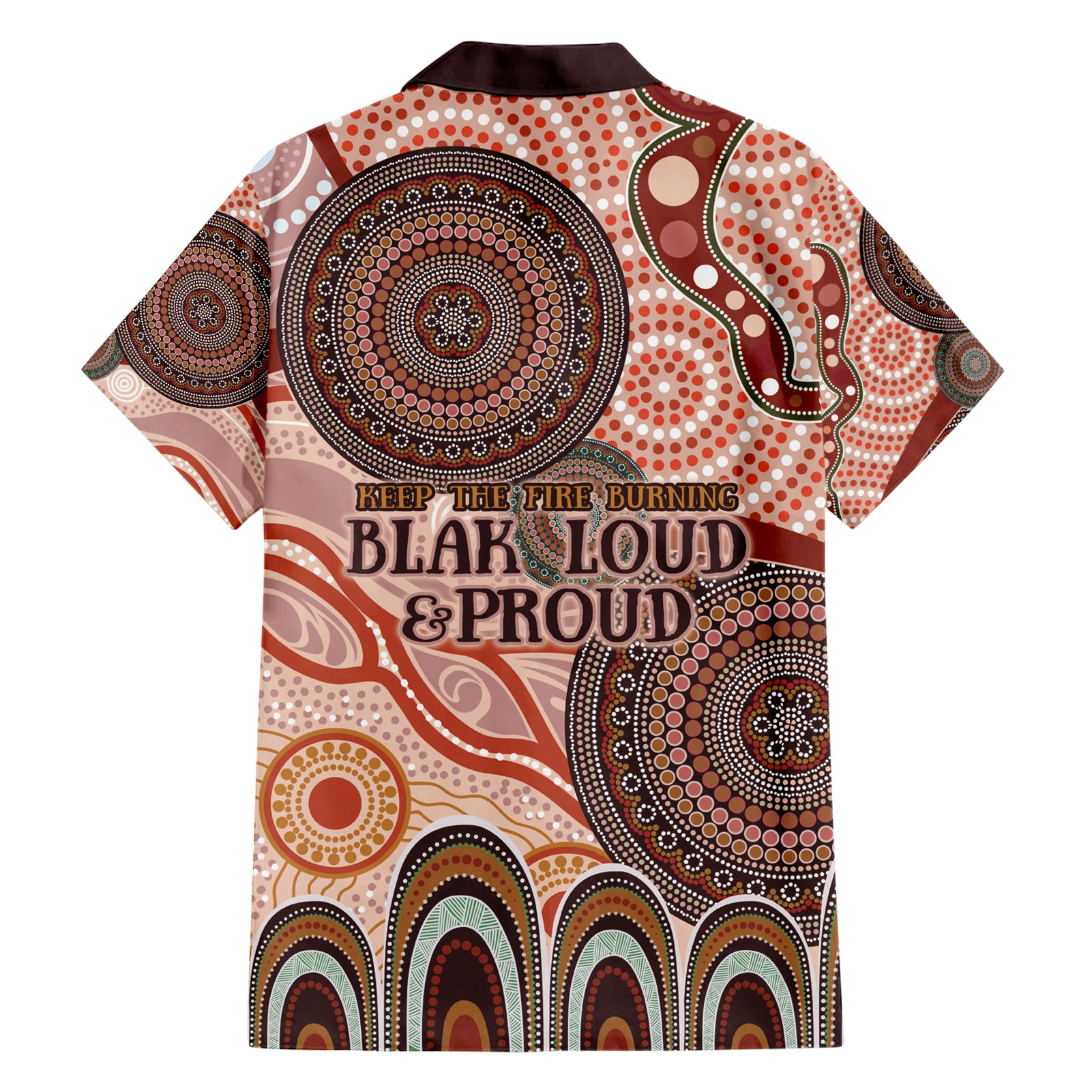 Generational Warriors NAIDOC 2024 Hawaiian Shirt Make a Fire Indigenous Cultural Spirit - Vibe Hoodie Shop