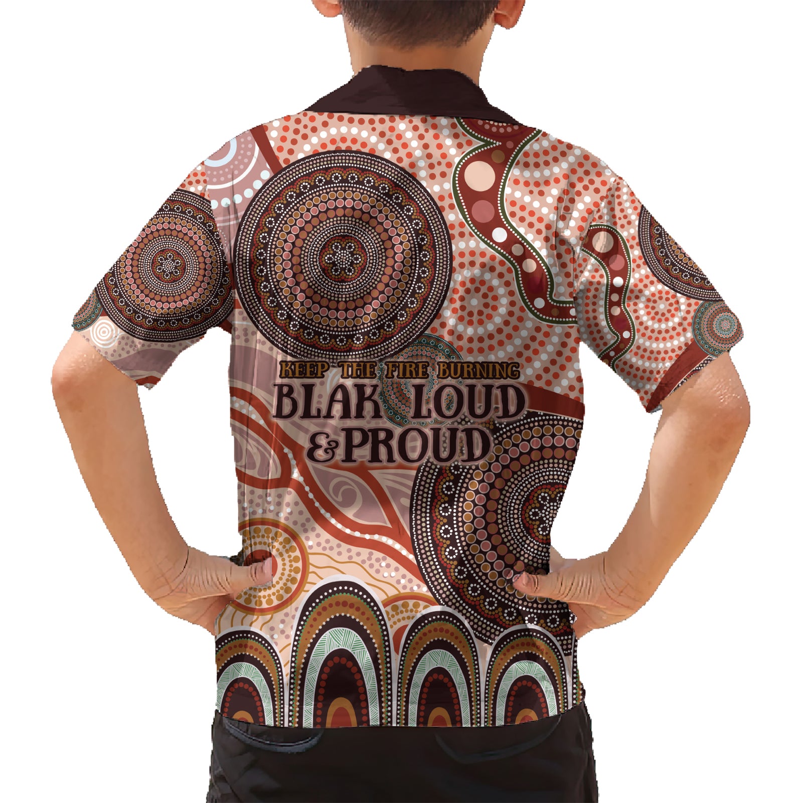 Generational Warriors NAIDOC 2024 Hawaiian Shirt Make a Fire Indigenous Cultural Spirit - Vibe Hoodie Shop