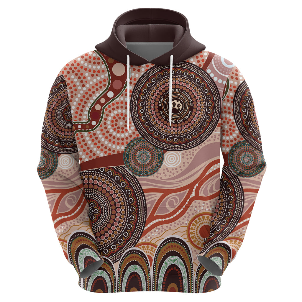 Generational Warriors NAIDOC 2024 Hoodie Make a Fire Indigenous Cultural Spirit LT9 - Vibe Hoodie Shop