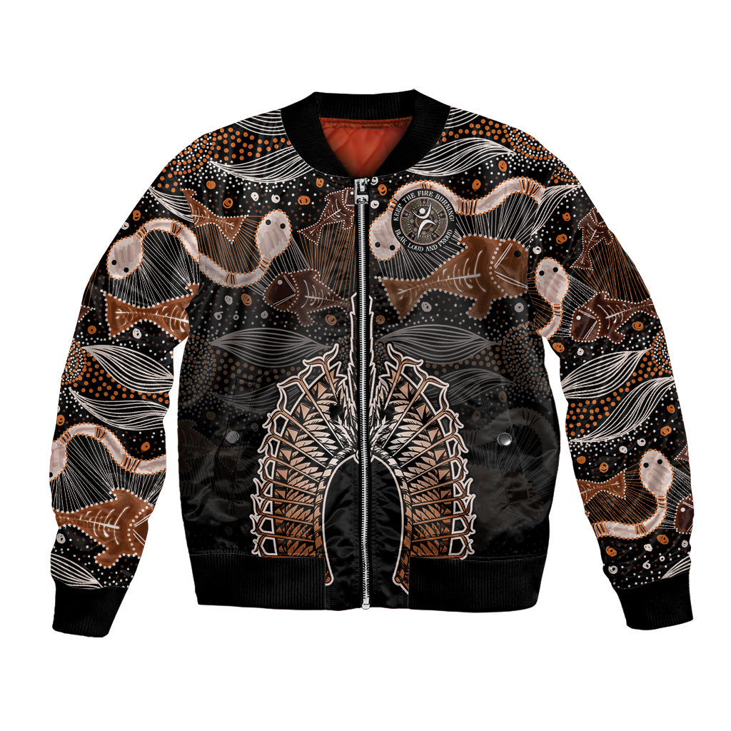 Torres Strait Islander NAIDOC 2024 Bomber Jacket Dhari Headdress Indigenous Cultural Spirit - Vibe Hoodie Shop