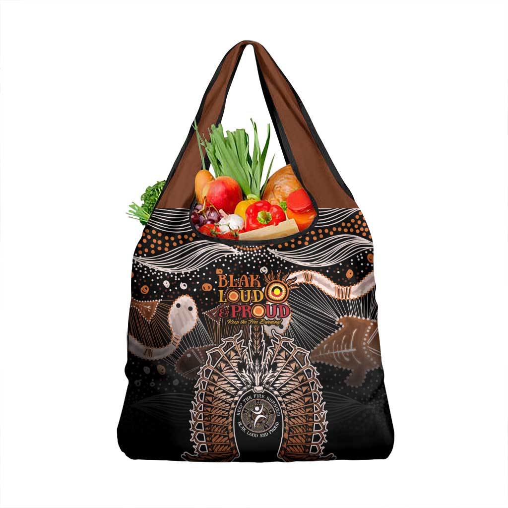 Torres Strait Islander NAIDOC 2024 Grocery Bag Dhari Headdress Indigenous Cultural Spirit