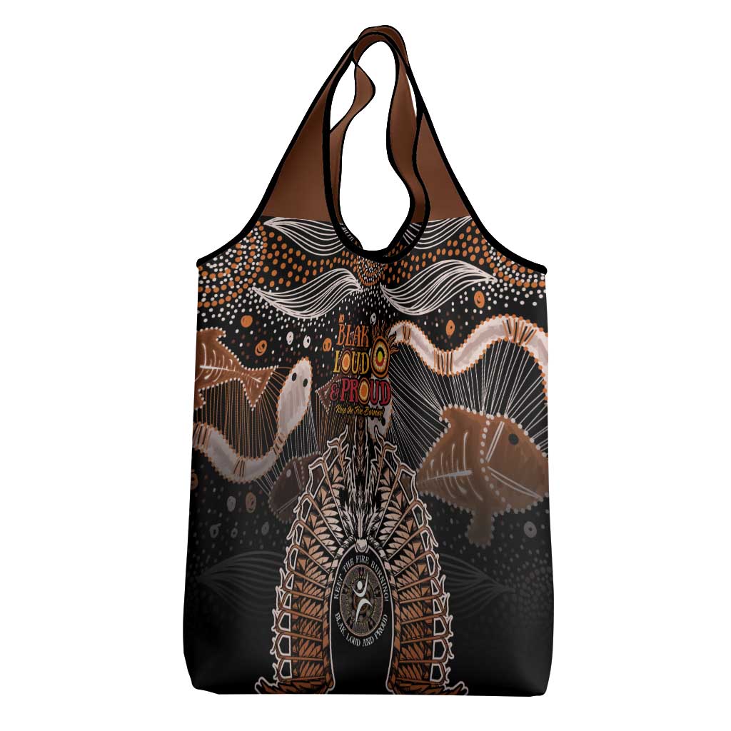 Torres Strait Islander NAIDOC 2024 Grocery Bag Dhari Headdress Indigenous Cultural Spirit