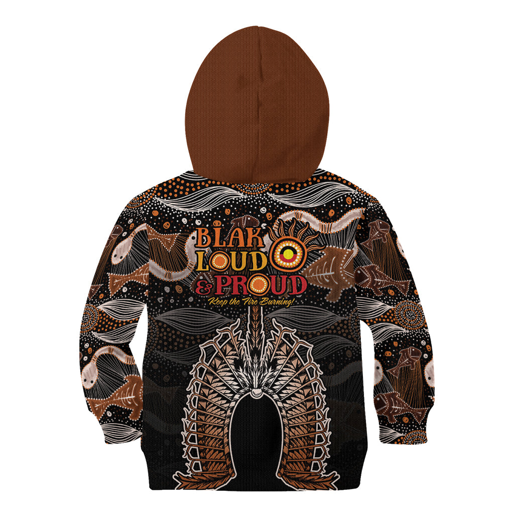 Torres Strait Islander NAIDOC 2024 Kid Hoodie Dhari Headdress Indigenous Cultural Spirit - Vibe Hoodie Shop