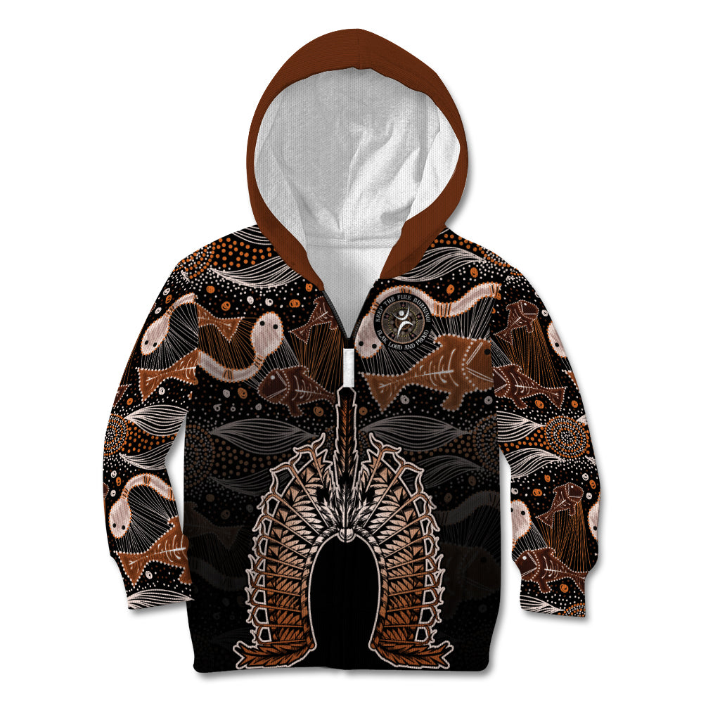 Torres Strait Islander NAIDOC 2024 Kid Hoodie Dhari Headdress Indigenous Cultural Spirit - Vibe Hoodie Shop