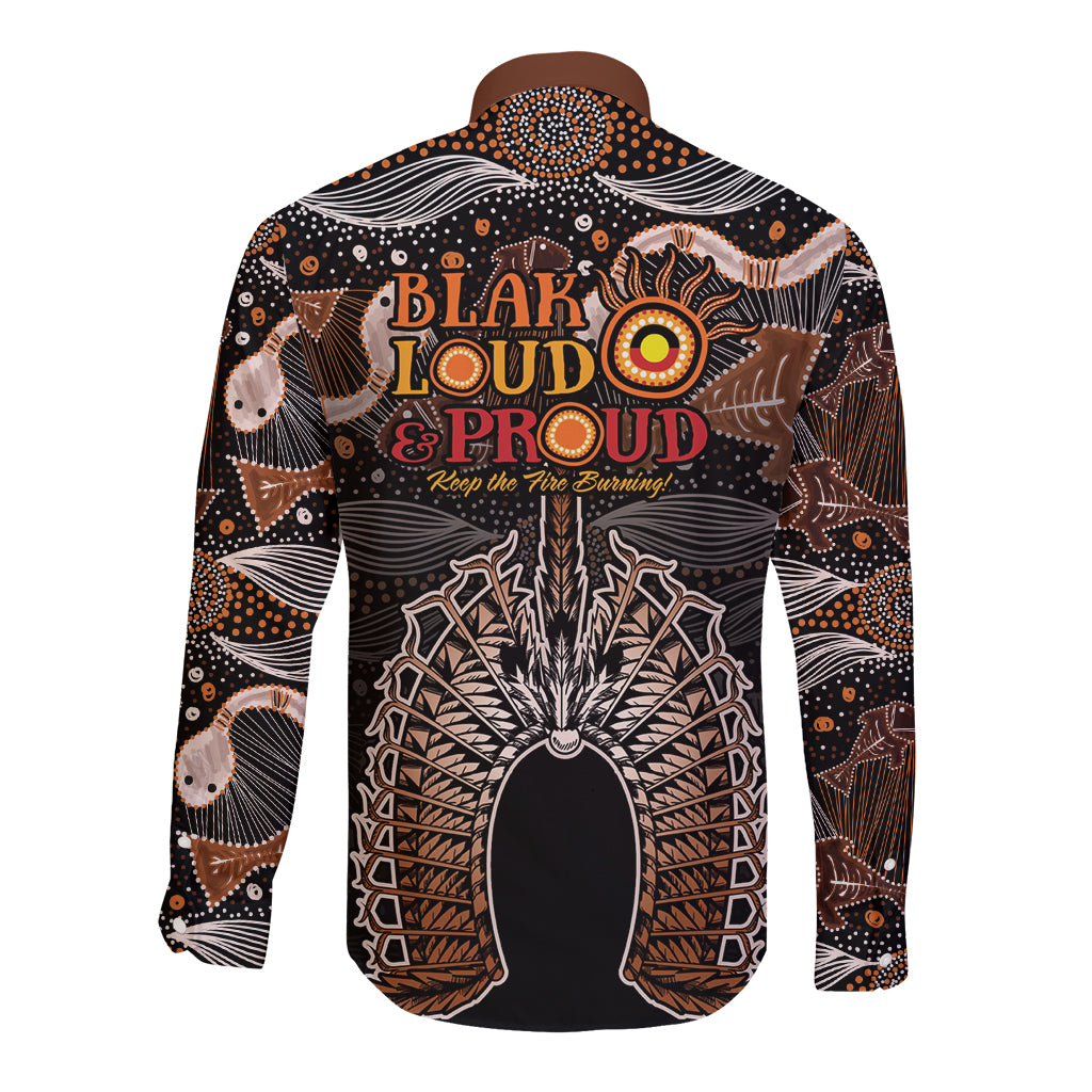 Torres Strait Islander NAIDOC 2024 Long Sleeve Button Shirt Dhari Headdress Indigenous Cultural Spirit - Vibe Hoodie Shop