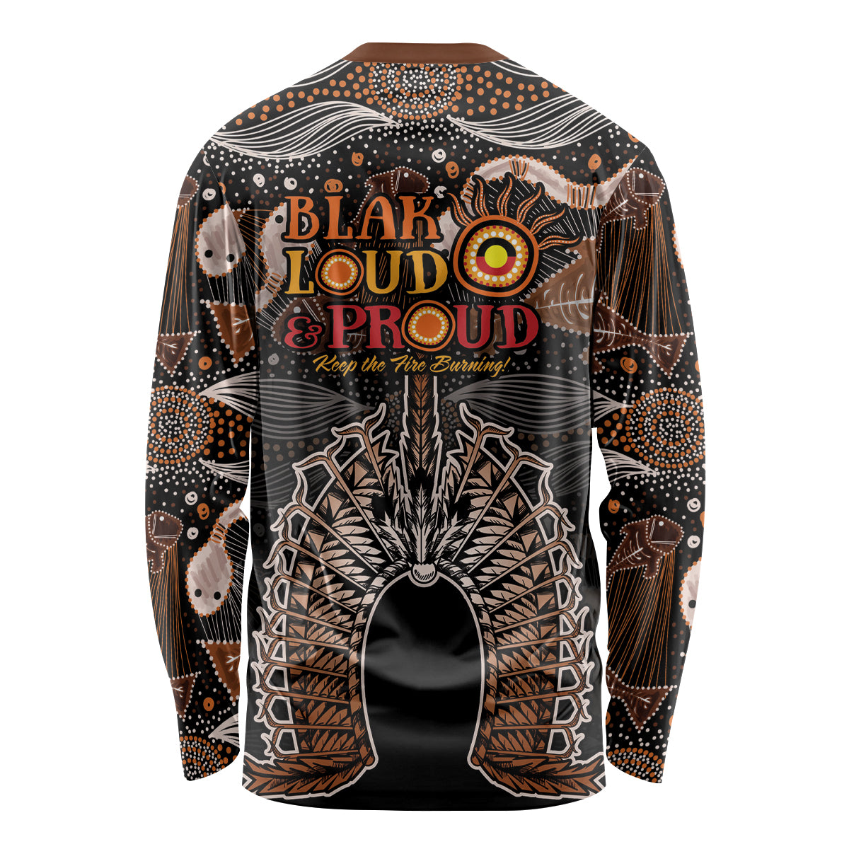 Torres Strait Islander NAIDOC 2024 Long Sleeve Shirt Dhari Headdress Indigenous Cultural Spirit - Vibe Hoodie Shop