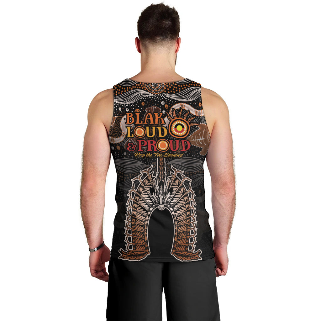 Torres Strait Islander NAIDOC 2024 Men Tank Top Dhari Headdress Indigenous Cultural Spirit - Vibe Hoodie Shop