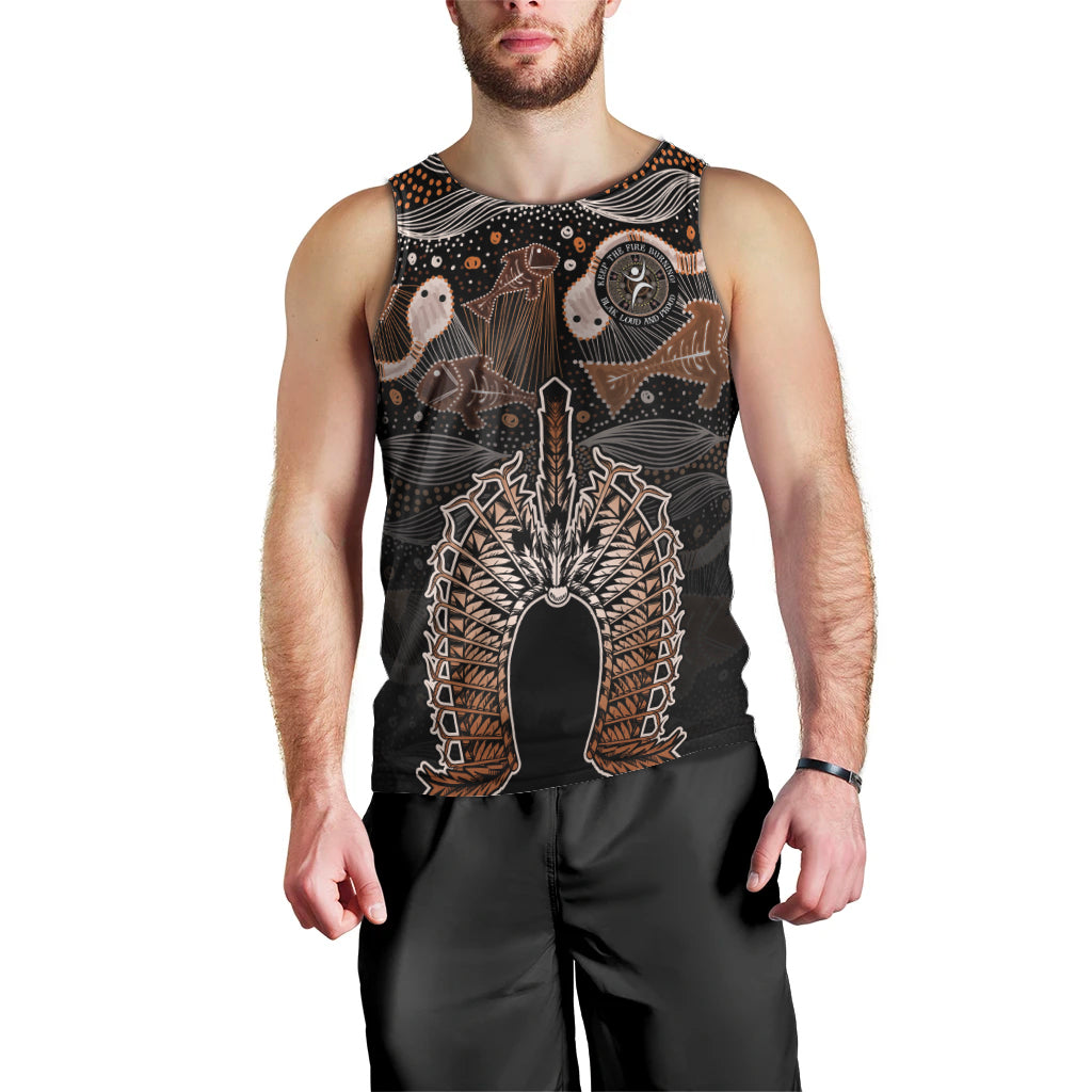 Torres Strait Islander NAIDOC 2024 Men Tank Top Dhari Headdress Indigenous Cultural Spirit - Vibe Hoodie Shop