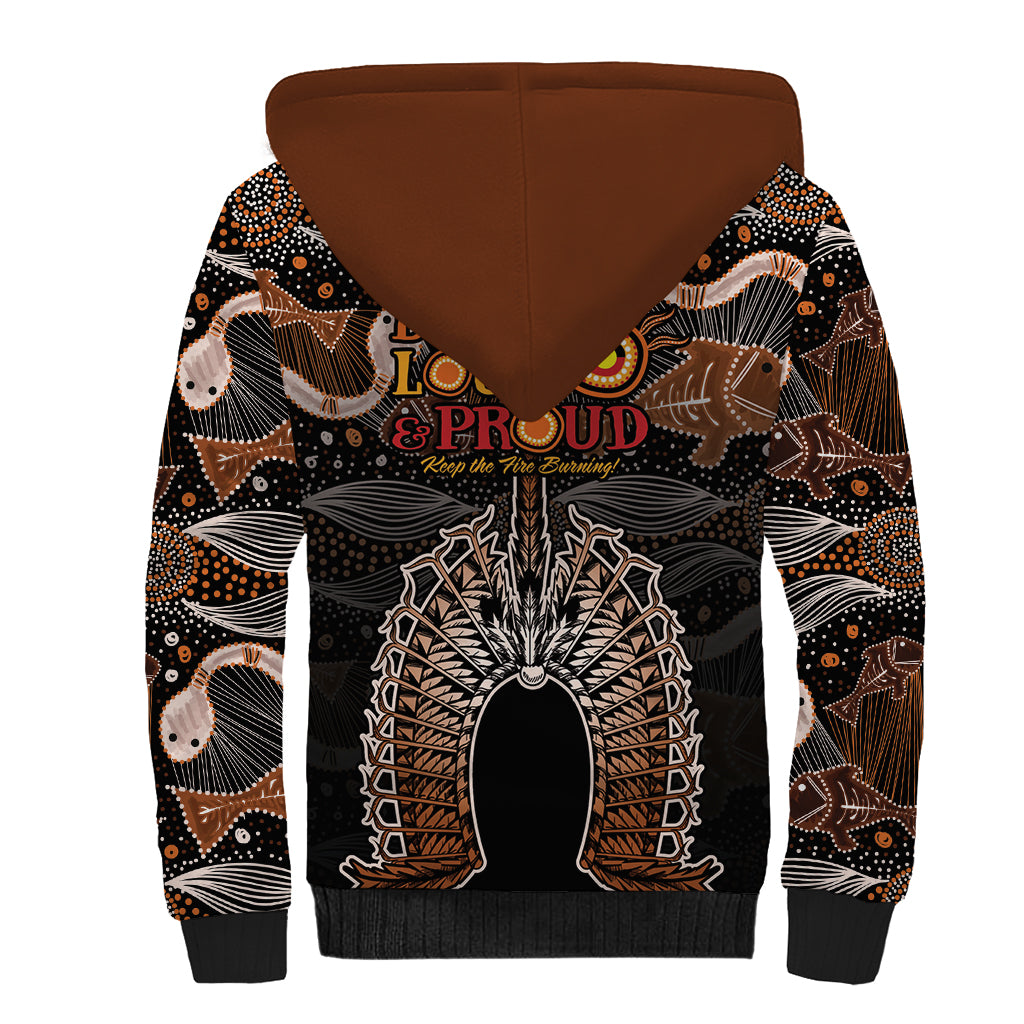 Torres Strait Islander NAIDOC 2024 Sherpa Hoodie Dhari Headdress Indigenous Cultural Spirit - Vibe Hoodie Shop