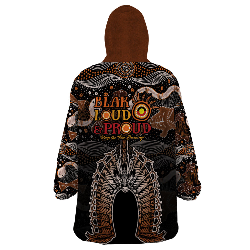 Torres Strait Islander NAIDOC 2024 Wearable Blanket Hoodie Dhari Headdress Indigenous Cultural Spirit - Vibe Hoodie Shop