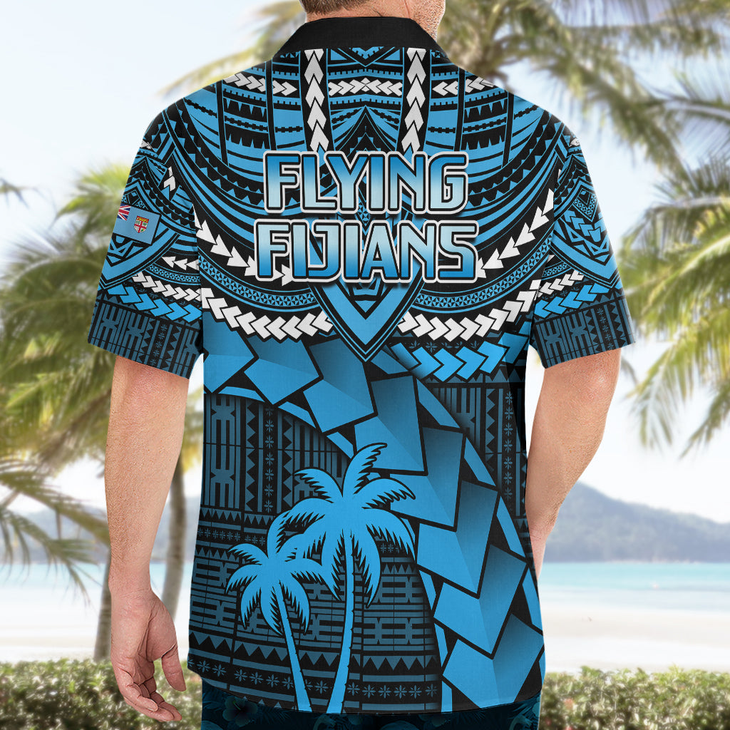 Fiji Rugby Hawaiian Shirt Go Fijian Tapa Arty with World Cup Vibe - Vibe Hoodie Shop