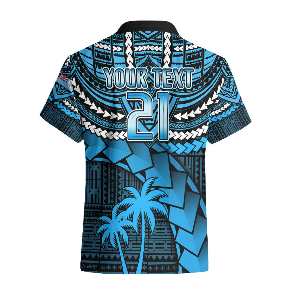 Custom Fiji Rugby Hawaiian Shirt Go Fijian Tapa Arty with World Cup Vibe - Vibe Hoodie Shop