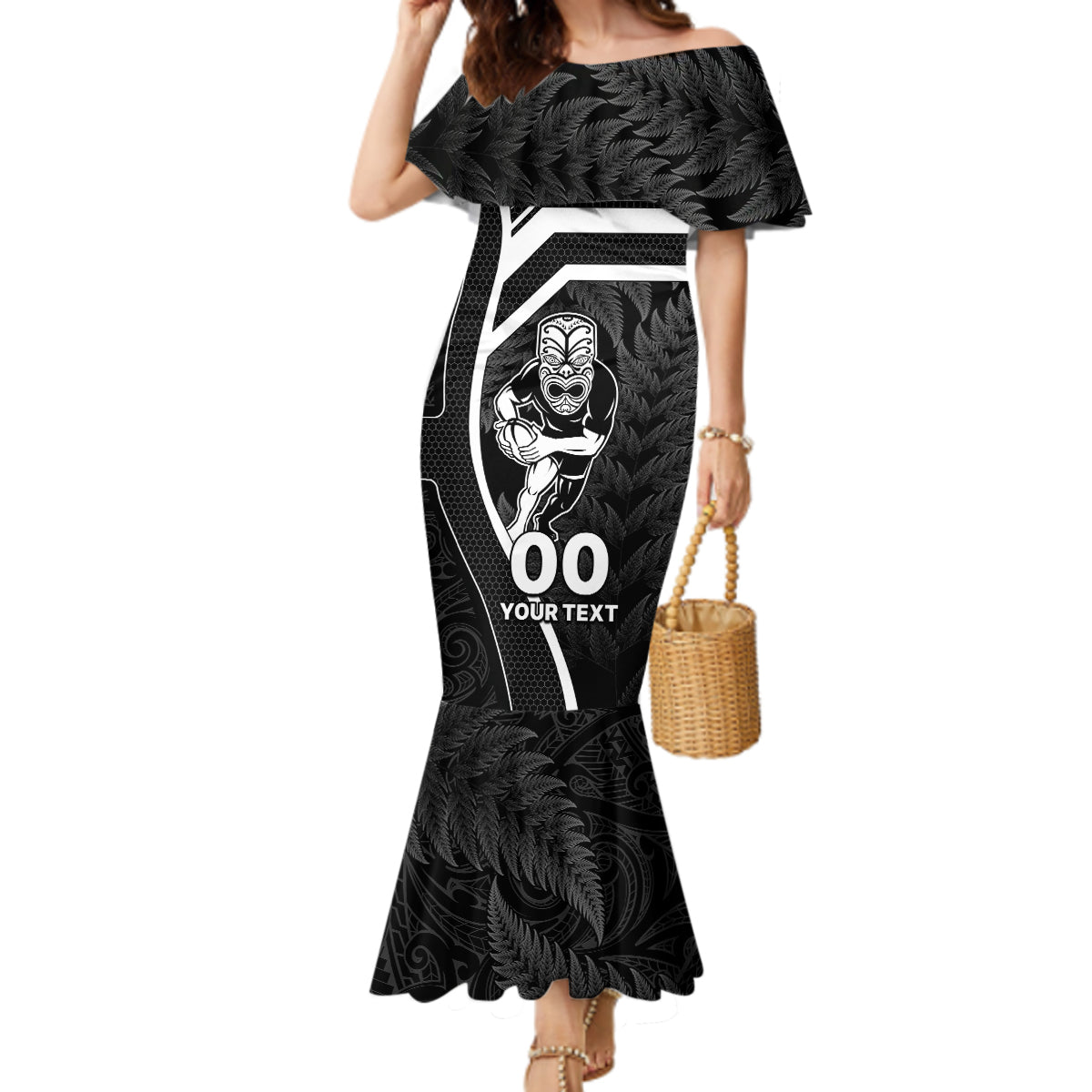 custom-new-zealand-aotearoa-rugby-mermaid-dress-black-fern-maori-tribal-sporty-style