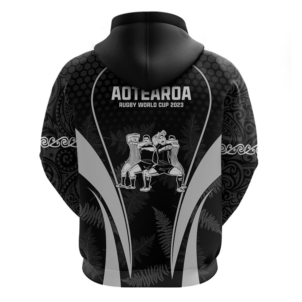 New Zealand Aotearoa Rugby Hoodie Haka Dance Mixed Silver Fern Sporty Style LT9 - Vibe Hoodie Shop