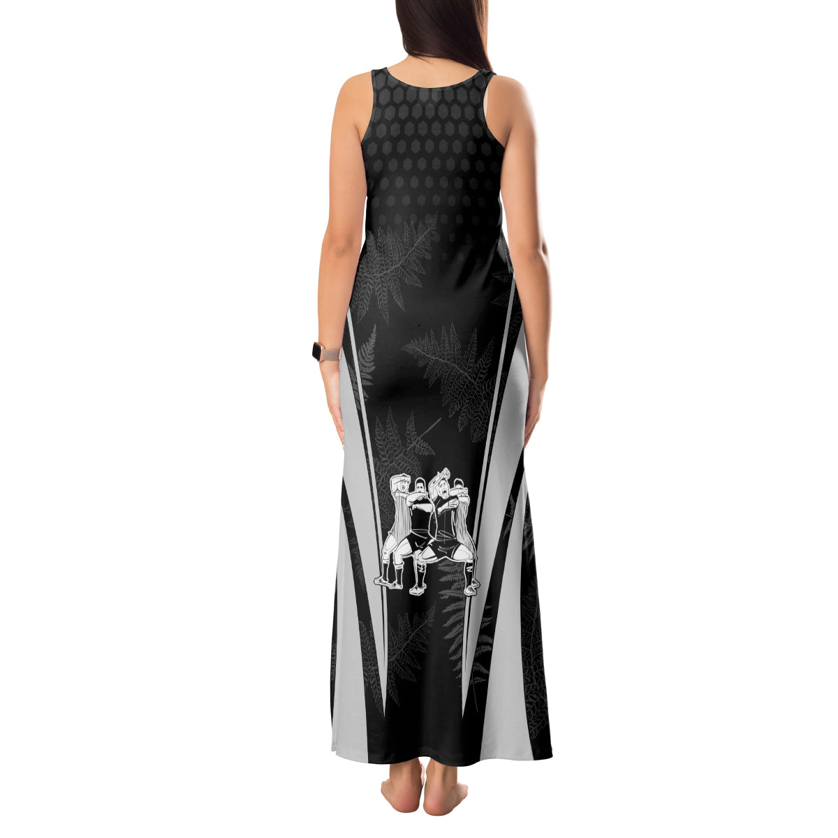 new-zealand-aotearoa-rugby-tank-maxi-dress-haka-dance-mixed-silver-fern-sporty-style