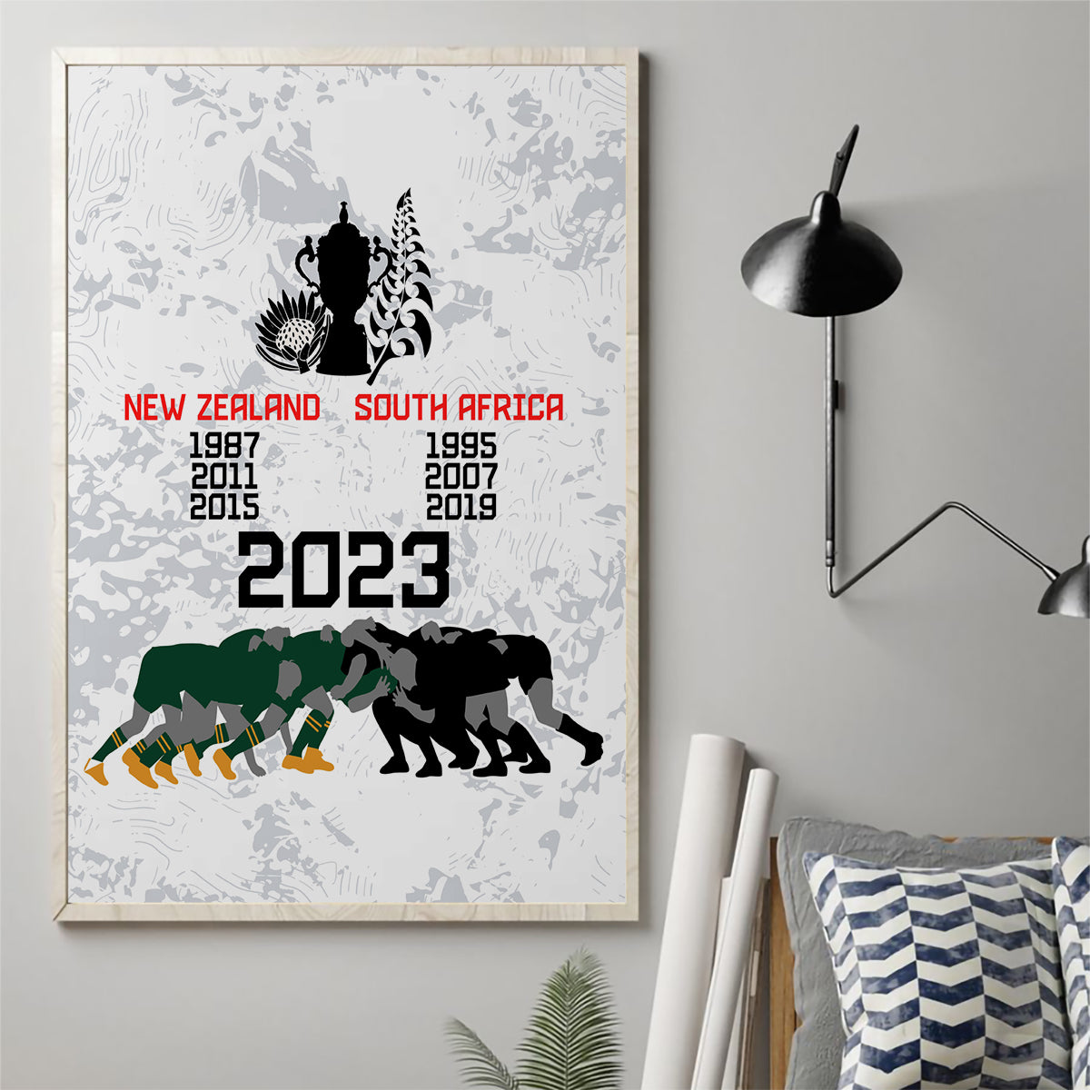 new-zealand-south-africa-rugby-canvas-wall-art-history-commemorative-world-cup-winners-unique