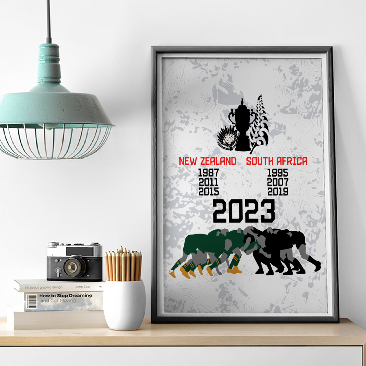new-zealand-south-africa-rugby-canvas-wall-art-history-commemorative-world-cup-winners-unique