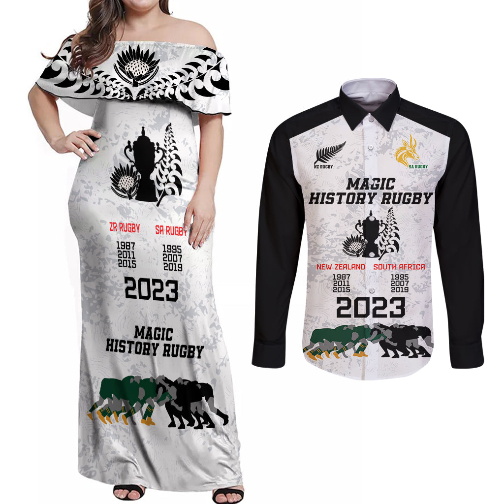 new-zealand-south-africa-rugby-couples-matching-off-shoulder-maxi-dress-and-long-sleeve-button-shirt-history-commemorative-world-cup-winners-unique
