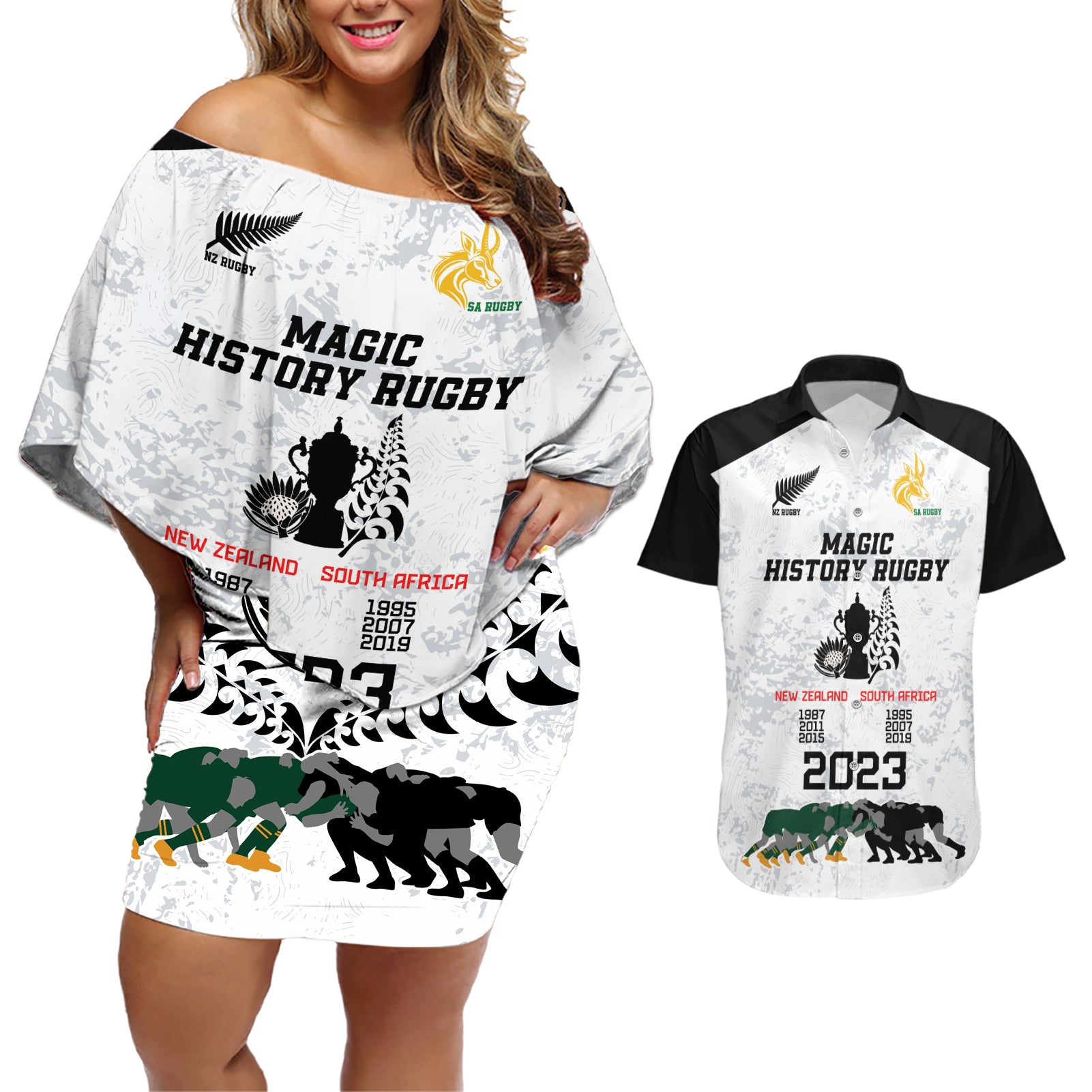 new-zealand-south-africa-rugby-couples-matching-off-shoulder-short-dress-and-hawaiian-shirt-history-commemorative-world-cup-winners-unique
