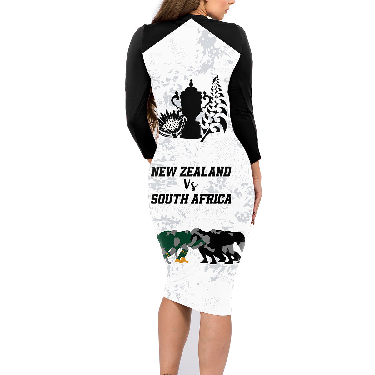 new-zealand-south-africa-rugby-family-matching-long-sleeve-bodycon-dress-and-hawaiian-shirt-history-commemorative-world-cup-winners-unique
