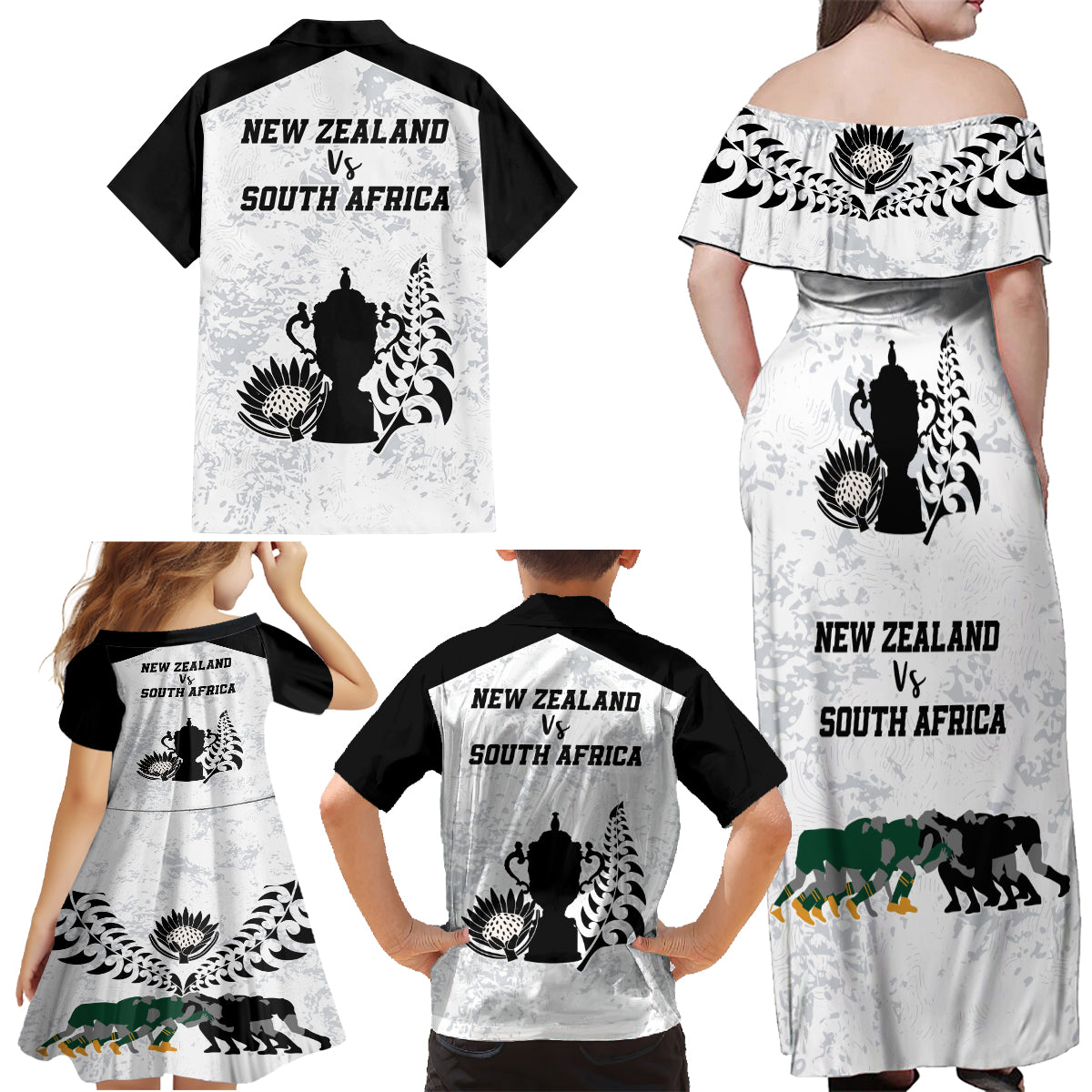 new-zealand-south-africa-rugby-family-matching-off-shoulder-maxi-dress-and-hawaiian-shirt-history-commemorative-world-cup-winners-unique