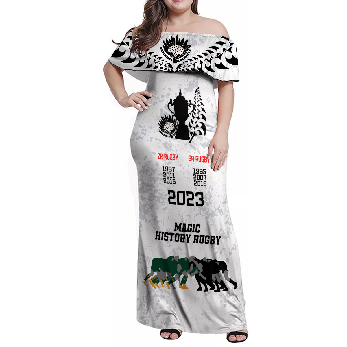 new-zealand-south-africa-rugby-family-matching-off-shoulder-maxi-dress-and-hawaiian-shirt-history-commemorative-world-cup-winners-unique