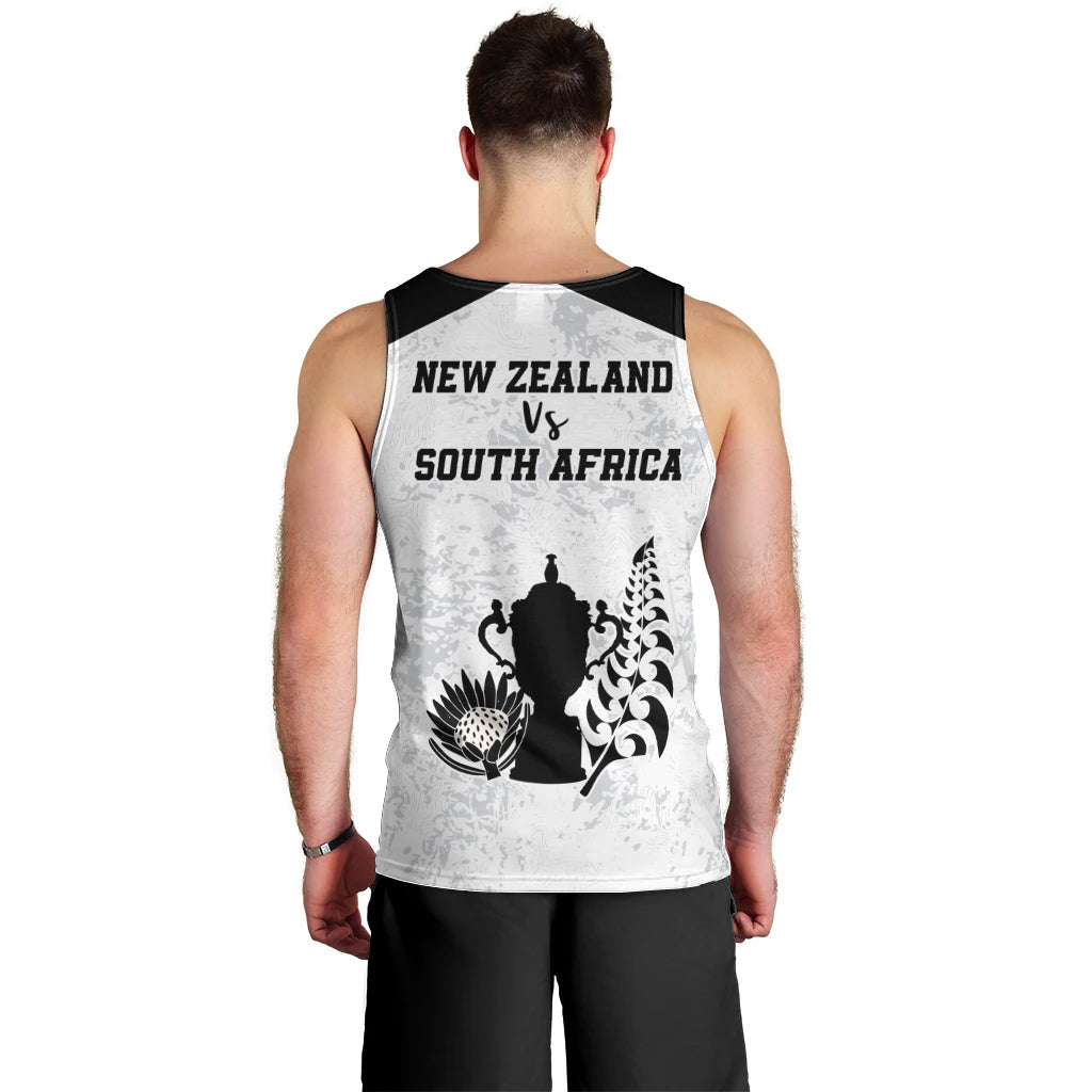 New Zealand South Africa Rugby Men Tank Top History Commemorative World Cup Winners Unique - Vibe Hoodie Shop