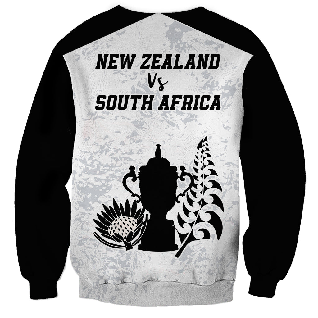 New Zealand South Africa Rugby Sweatshirt History Commemorative World Cup Winners Unique - Vibe Hoodie Shop