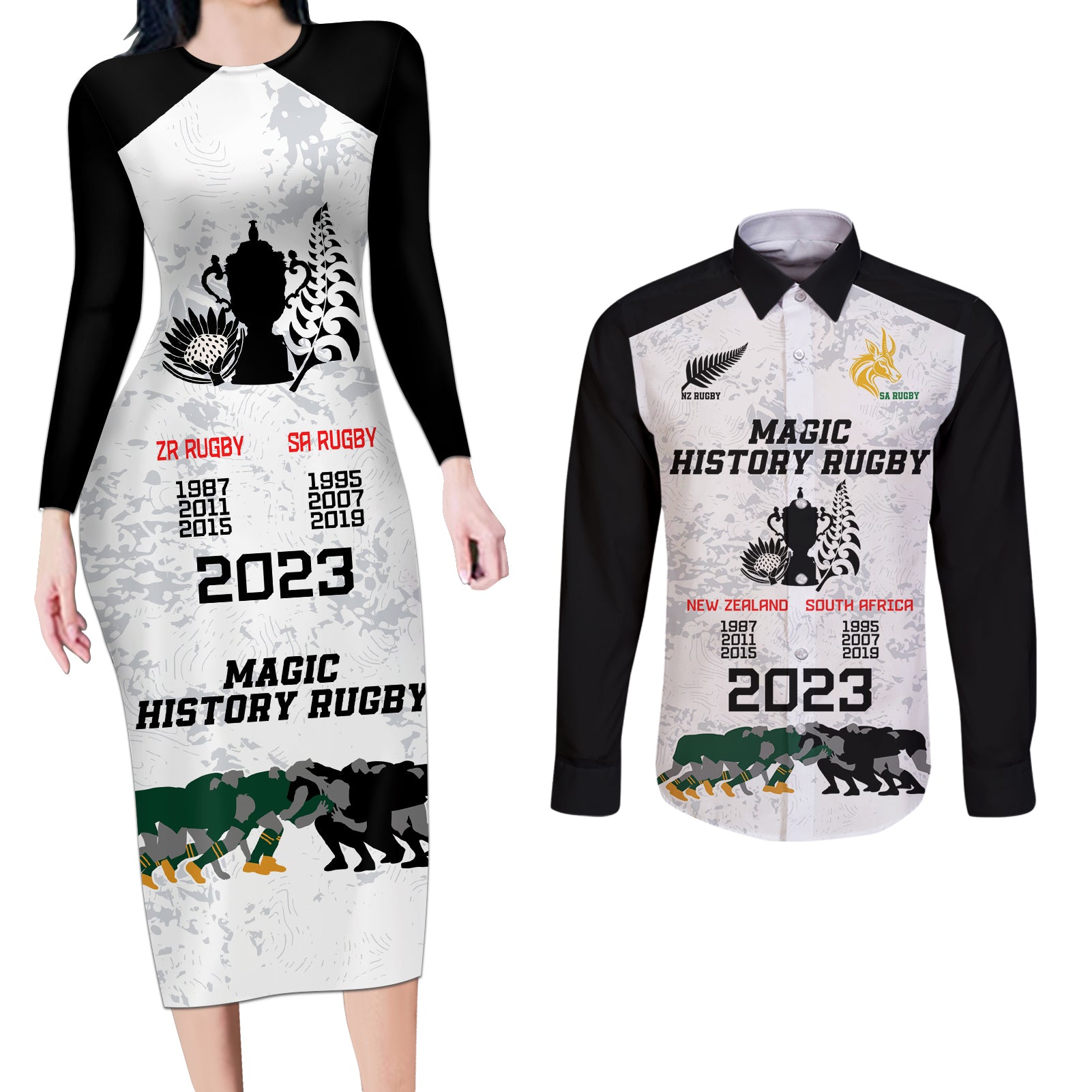 custom-new-zealand-south-africa-rugby-couples-matching-long-sleeve-bodycon-dress-and-long-sleeve-button-shirt-history-commemorative-world-cup-winners-unique