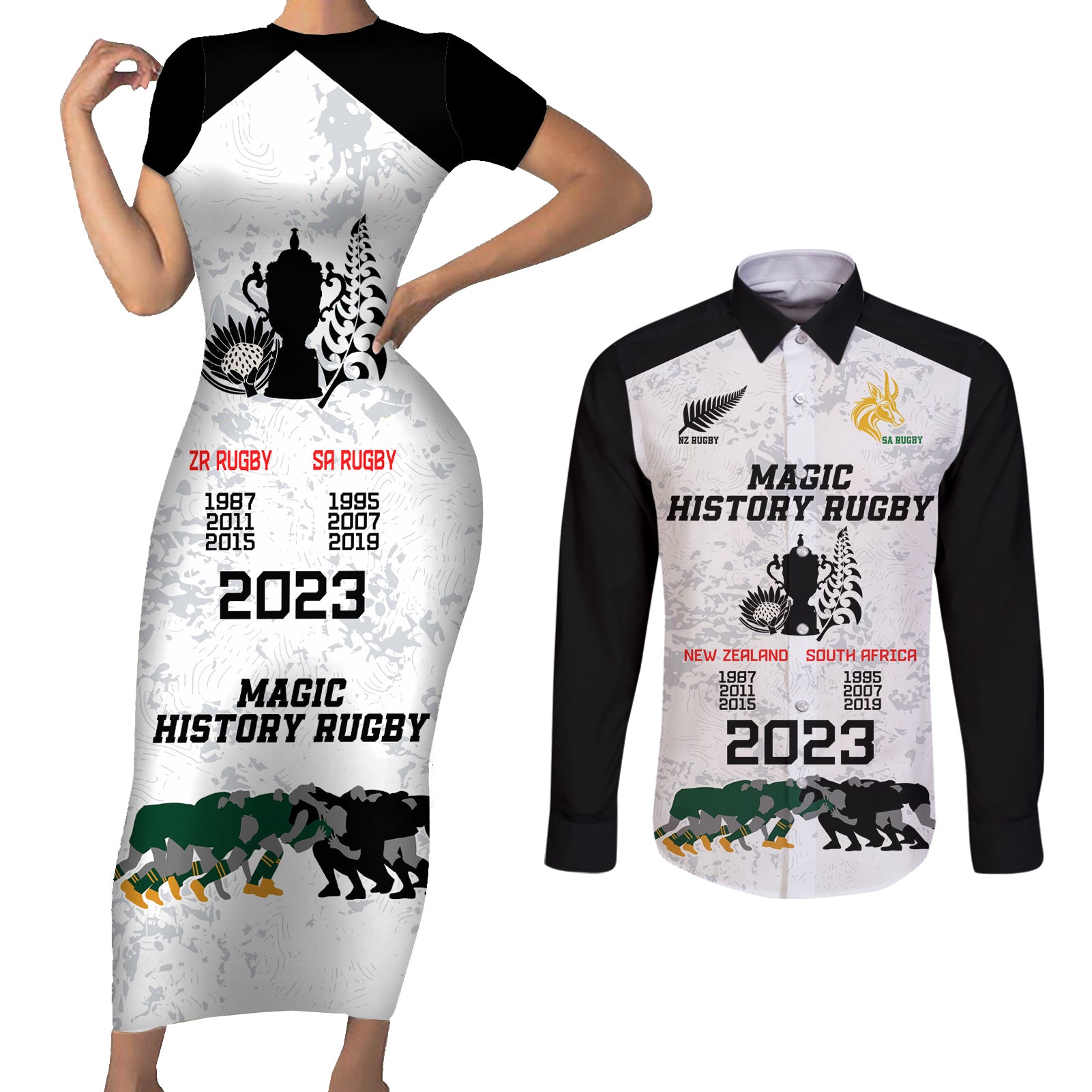 custom-new-zealand-south-africa-rugby-couples-matching-short-sleeve-bodycon-dress-and-long-sleeve-button-shirt-history-commemorative-world-cup-winners-unique