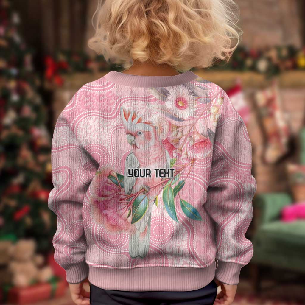 Personalized Pink Galah Fight for Hope and Healing Kid Ugly Christmas Sweater Australia’s Breast Cancer Awareness - Vibe Hoodie