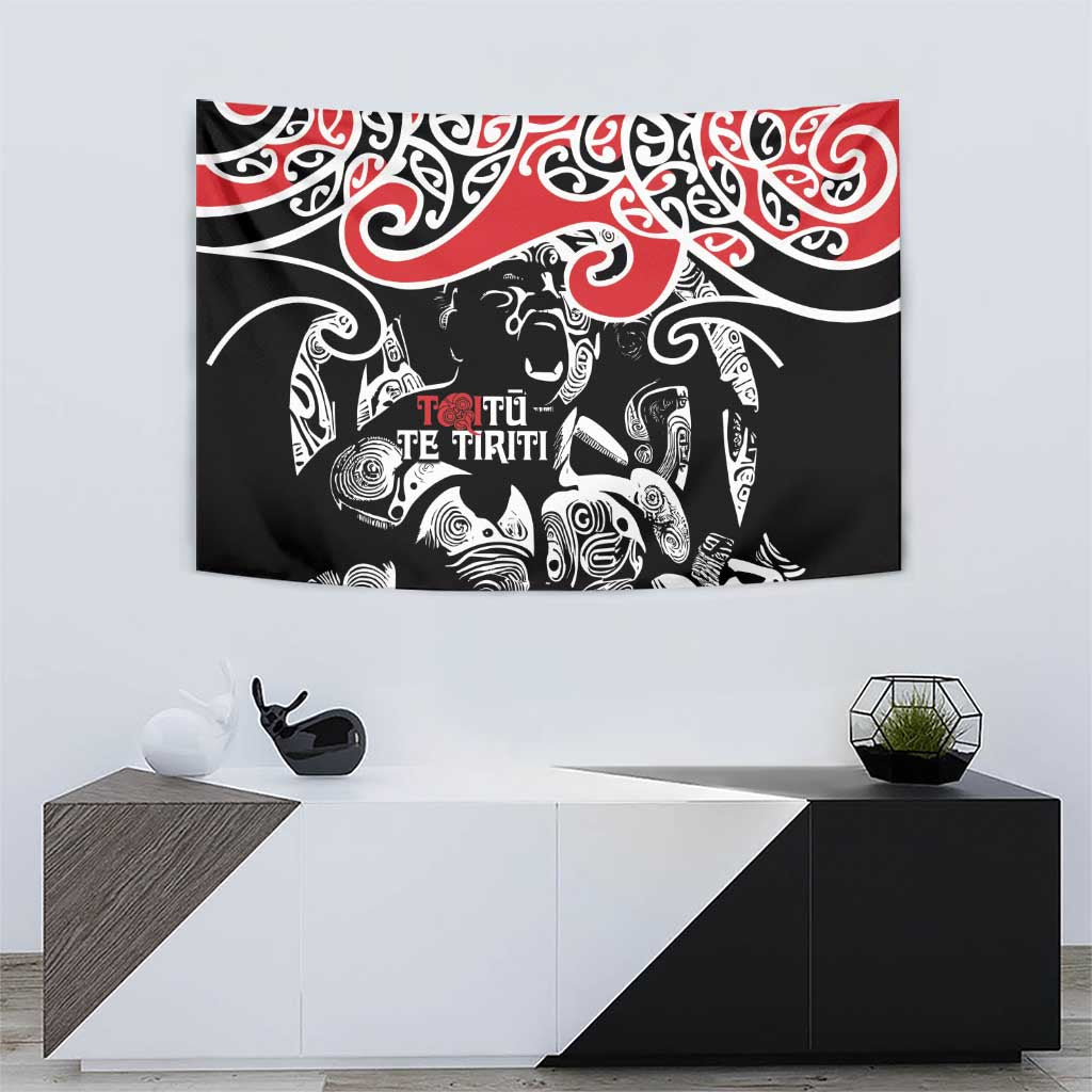 Aotearoa Toitu Te Tiriti Tapestry New Zealand Stand Together Stand Stronger - Vibe Hoodie Shop