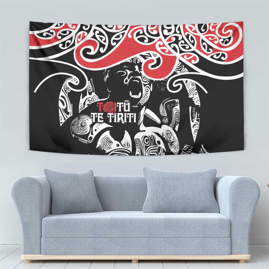 Aotearoa Toitu Te Tiriti Tapestry New Zealand Stand Together Stand Stronger - Vibe Hoodie Shop