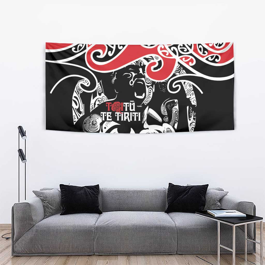 Aotearoa Toitu Te Tiriti Tapestry New Zealand Stand Together Stand Stronger - Vibe Hoodie Shop