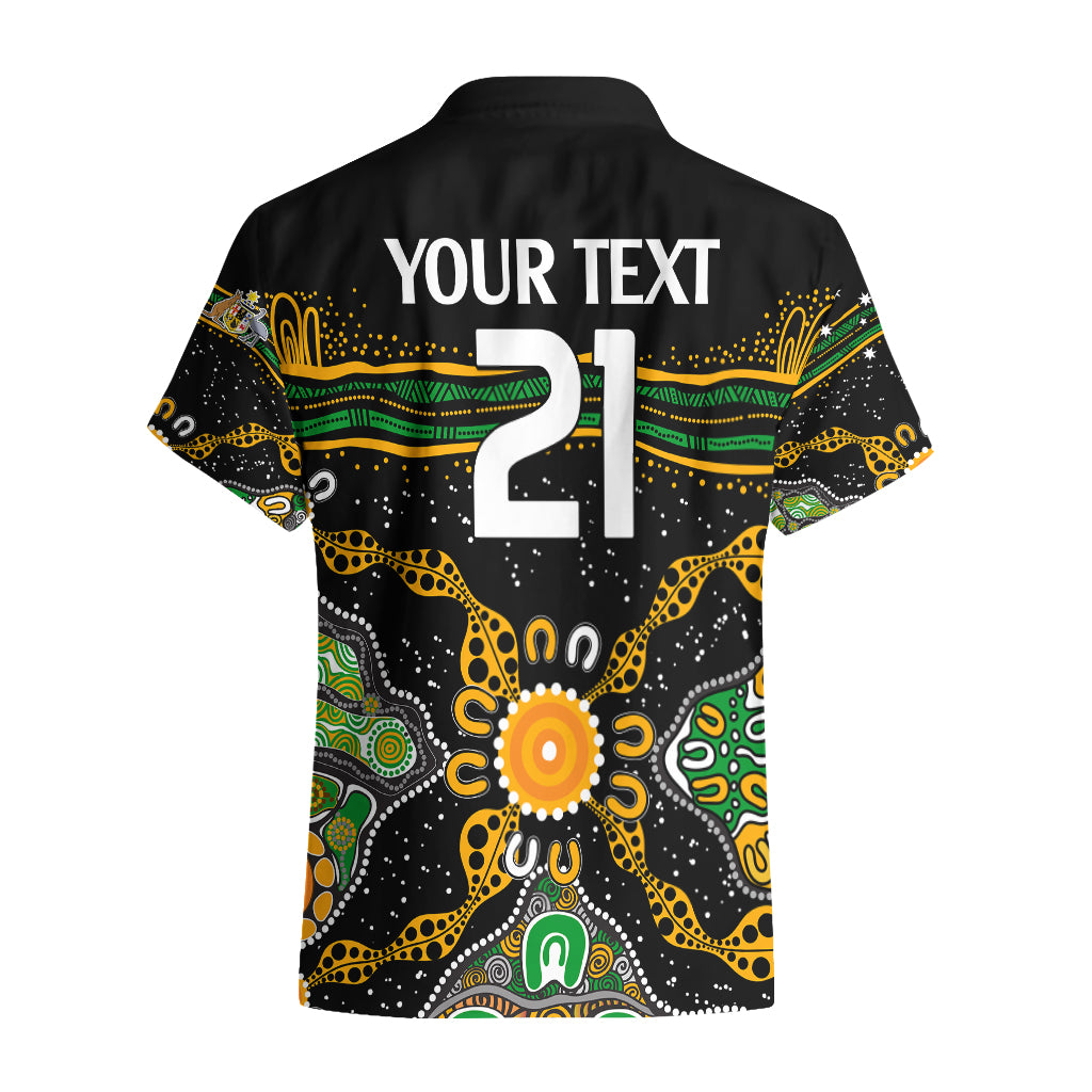 (Custom Text And Number) Matildas Australia Soccer Hawaiian Shirt Aboriginal Dots Style - Vibe Hoodie Shop