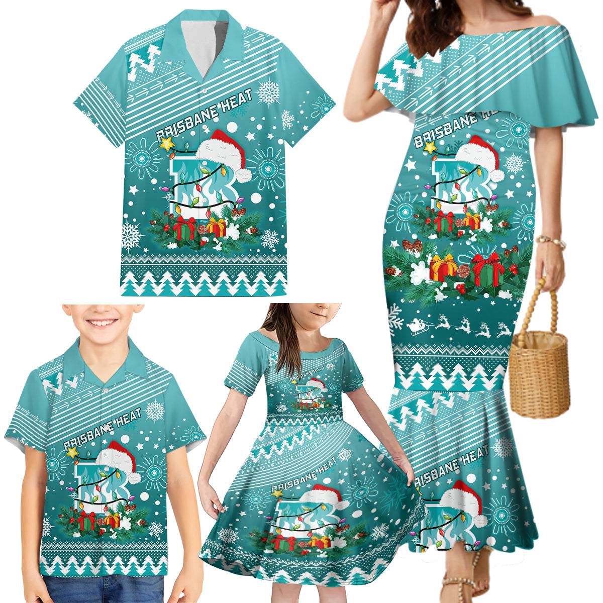 custom-heat-bbl-family-matching-mermaid-dress-and-hawaiian-shirt-christmas-vibe-2023