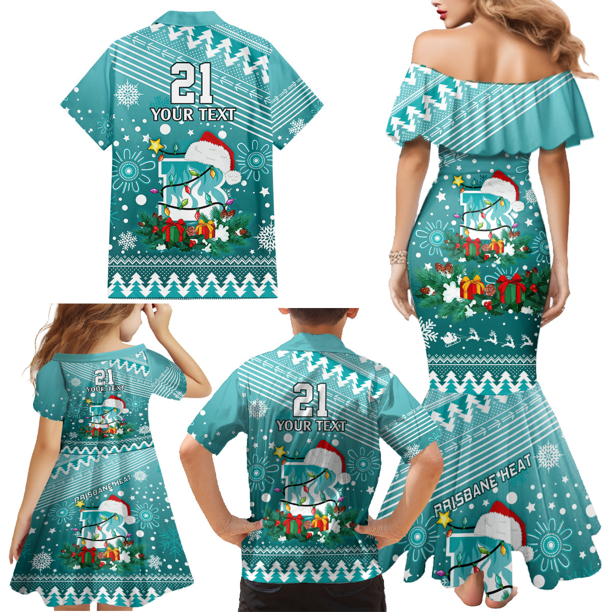 custom-heat-bbl-family-matching-mermaid-dress-and-hawaiian-shirt-christmas-vibe-2023