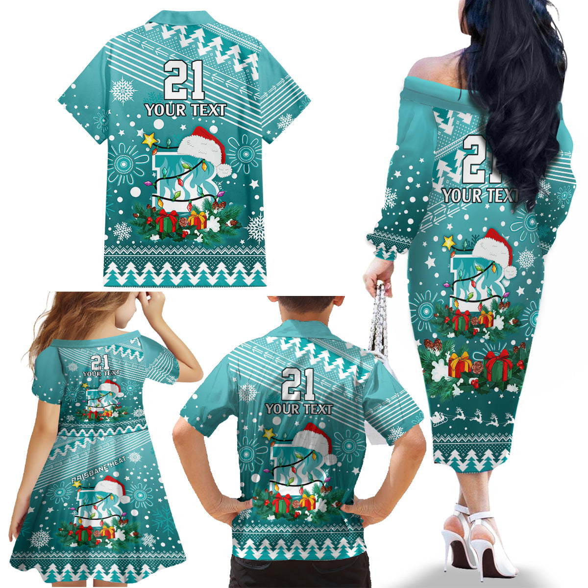 custom-heat-bbl-family-matching-off-shoulder-long-sleeve-dress-and-hawaiian-shirt-christmas-vibe-2023